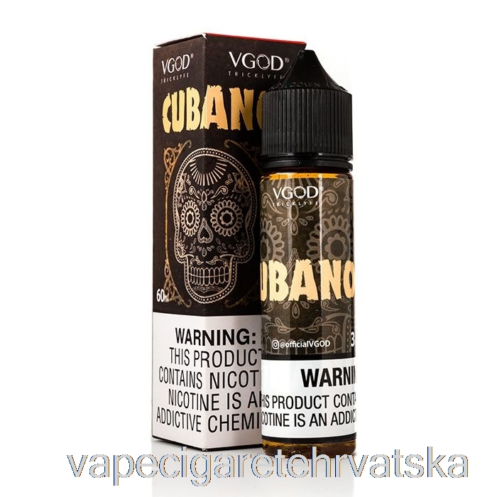 Vape Hrvatska Cubano - Vgod E-liquid - 60ml 3mg